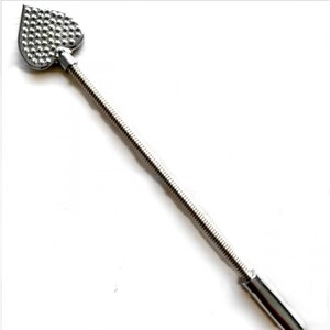 Стек БДСМ у формі стріли металевий сріблястого кольору Uabdsm Talla