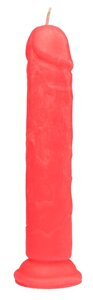 Свеча LOVE FLAME - dildo roma red fluor, CPS03-RED talla
