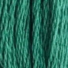20 шт Нитка для вишивки муліне СКС 991 зелений Код/Артикул 87