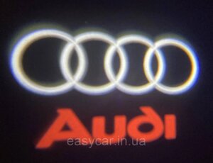 Логотип підсвічування двері Ауді Lazer door logo light Audi Код/Артикул 189