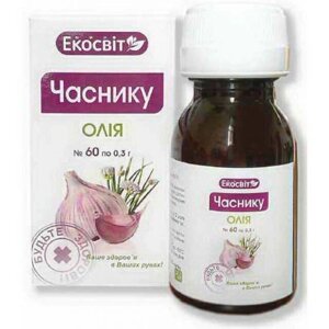 Олія часнику, 60 капсул Код/Артикул 3-059