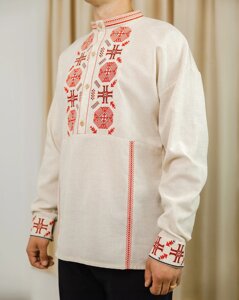 Вишиванка чоловіча, сорочка вишиванка РОДОВІД, сорочка вишита Код/Артикул 0002202