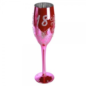 Бокал для шампанського "Happy Birhday" 18 Код/Артикул 750023-2