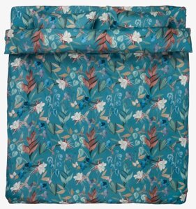 Комплект білизни BERTHA сатин 200х220 синій Код/Артикул 1846832