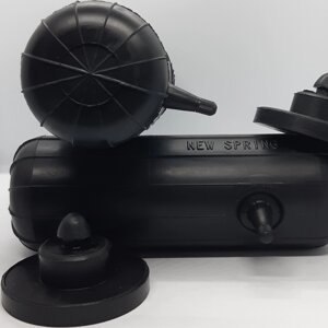 Комплект пневмобалонів у пружини NEW SPRING 95х255х11мм боковий 2 шт + 2 проставкиКод/Артикул 482.95.255.11.4.В.