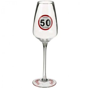 Бокал ООТВ для шампанського Happy Birhday 50 Код/Артикул 750112