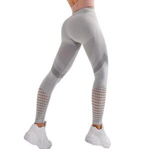 SHRLEISURE Еластичні жіночі легінси з високою талією та вставками з поліуретану для фітнесу під замовлення за 30 днів,