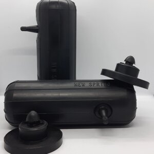 Комплект пневмобалонів у пружини NEW SPRING 95х255х11мм боковий 2 шт + 2 проставкиКод/Артикул 482.95.235.11.4.В.