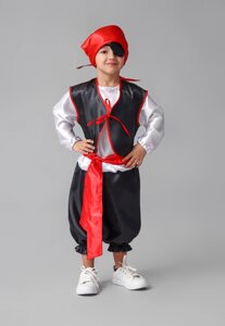 Дитячий костюм для хлопчика Пірата, Бармалея, вік 2,5 – 4 роки. Блузка входить до комплекту. Код/Артикул