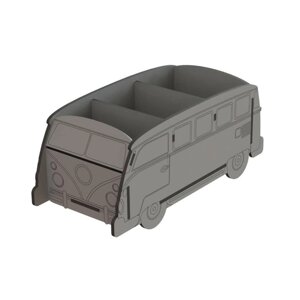 Органайзер DecorPlace з дерева для канцелярії бус 30х12х12.6см Код/Артикул А209