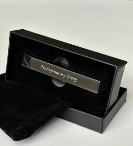 Газова запальничка в подарунковій коробці, сріблястий Код/Артикул LG67P