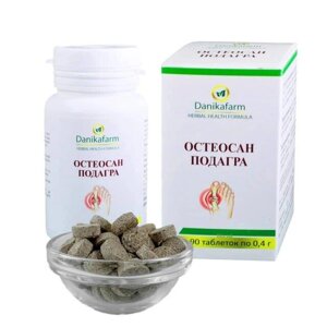 Подагра Остеосан, трав'яний збір при подагрі, 90 табл. Код/Артикул 86-253