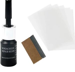 Клей для ремонту тріщин лобового скла автомобіля (black) Код/Артикул