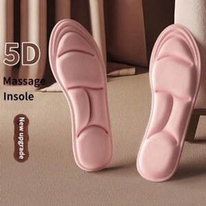 Memory Foam 5D Спортивні устілки для взуття Чоловіки Жінки Дезодорант Дихаюча подушка Устілки для бігу Для догляду за