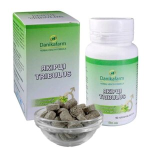 Якірці стелиться, Трибулус, природна Віагра, Tribulus 90 табл Код/Артикул 15-089Д