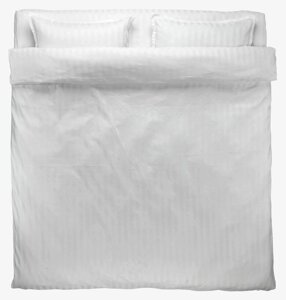 Комплект білизни NELL сатин 200x220см білий Код/Артикул 7391532