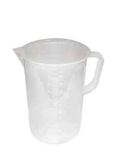 Кружка поліпропіленова мірна з ручкою 5000 мл Код/Артикул 1613/5000