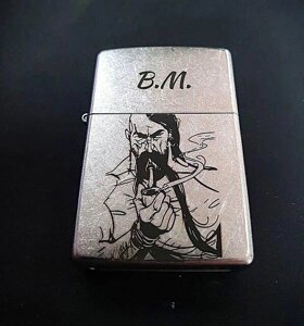 Запальничка бензинова Zippo з унікальним гравіюванням на подарунок в упаковці, сувенірна запальничка Код/Артикул LG53P