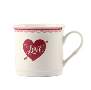 Кружка OOTB Love фарфорова, біла Код/Артикул 101736-1