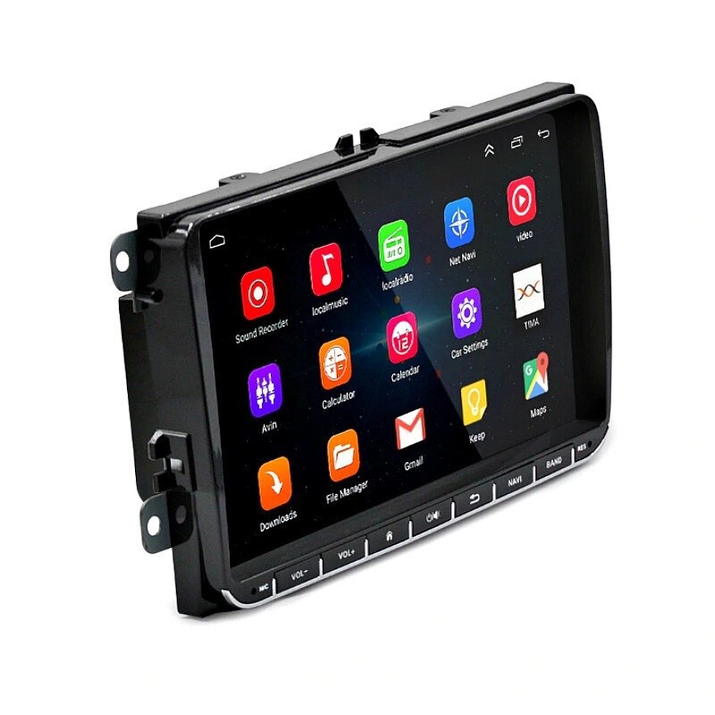 Штатная магнитола Android Volkswagen Jetta 2005-2018 Экран 9" 4\32 Гб Автомагнитола Андроид 10 GPS Wi-Fi ##от компании## Кактус - ##фото## 1