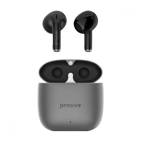 Сенсорні бездротові навушники з підзарядкою Proove Cold Sound 2 Якісні навушники для телефону Темно-сірий