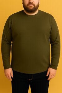 Футболка великого розміру з довгими рукавами 184см-192см