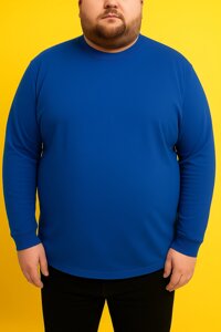 Футболка великого розміру з довгими рукавами 184см-192см