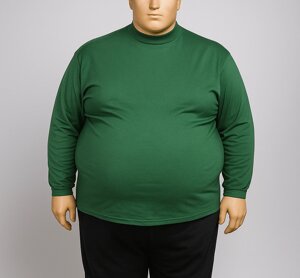 Чоловіча футболка-водолазка з довгим рукавом. Хакі