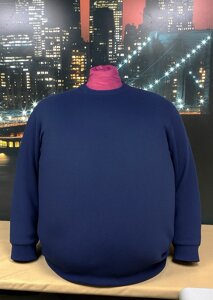 Темно-синій светр великого розміру 68-72 розміру