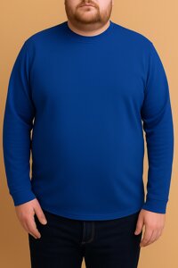 Футболка великого розміру з довгими рукавами 128см-136см