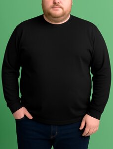 Футболка великого розміру з довгими рукавами 184см-192см
