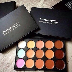 Консилери Корректори 15 MAC палітри коректорів палетка Mac Cosmetics