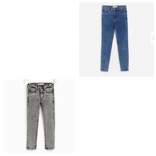 Нові скінні джинси легінси Reserved, zara 6-7 років