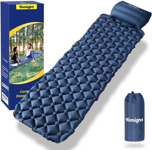 Килимок для кемпінгу, надувний килимок для сну з подушкою, Amazon, Німеччина