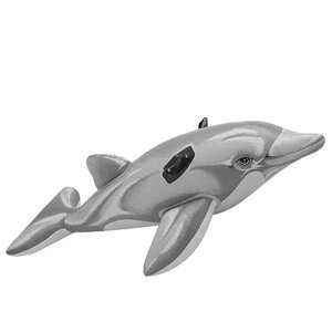 Дитячий надувний плотик Intex 58535 Дельфін, 175х66 см