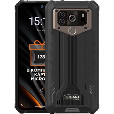 Мобільний телефон Sigma X-treme PQ55 Black (4827798337912) . 15000 mAh . 6 Gb\ 64 Gb від компанії shop-shap - фото 1