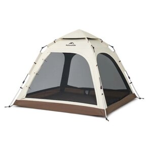 Намет тримісний автоматичний Naturehike Ango CNK2550WS010 L (Коричневий)