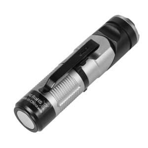 Ліхтар з кліпсою Naturehike CNK2450ZM013 430лм (4 режими) Чорно-сірий