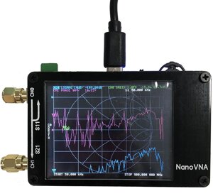 Векторний аналізатор ланцюгів NanoVNA 50 кГц — 1.5 ГГц Цифровий тестер мережевих антен