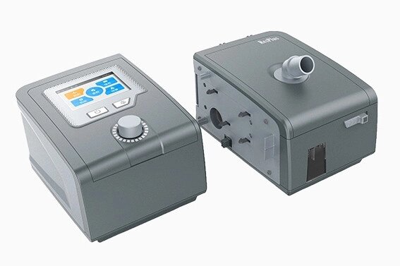 BiPAP апарат Beyond ResPlus B-25T з маскою та зволожувачем від компанії Матеріали - фото 1