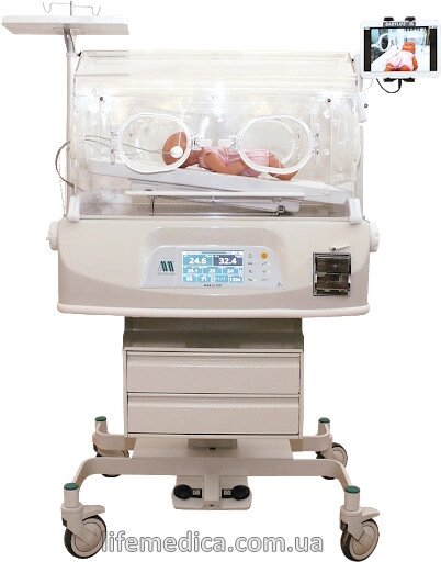 Інкубатор для новонароджених BABYLIFE BLF-2001G з киснем, датчиками та дисплеєм від компанії Матеріали - фото 1