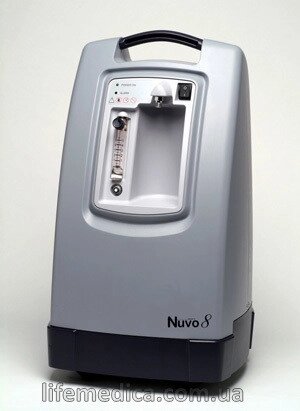 Кисневий концентратор Nuvo 8 | 8 л/хв, 95%, для дому, клініки, СПА, офісу від компанії Матеріали - фото 1