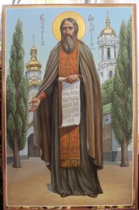 Ікона св. прп. Феодосія Печерського