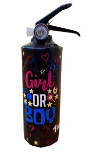 Балон Гендер Паті 1 кг з Блакитною фарбою холі для визначення статі дитини, DayHoli BAL0102 Boy