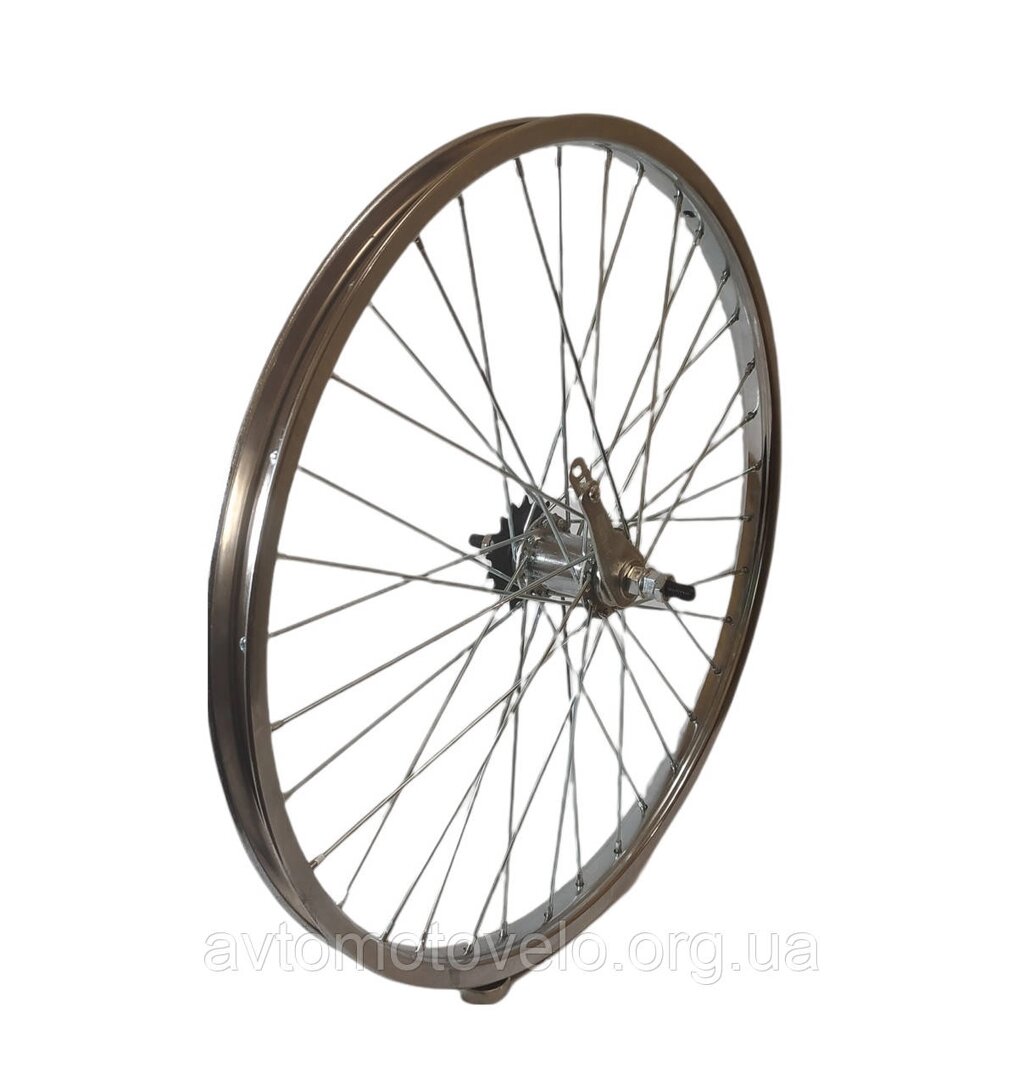 Колесо заднє 24" у зборі з черв'ячною втулкою від компанії Автомотовело - фото 1