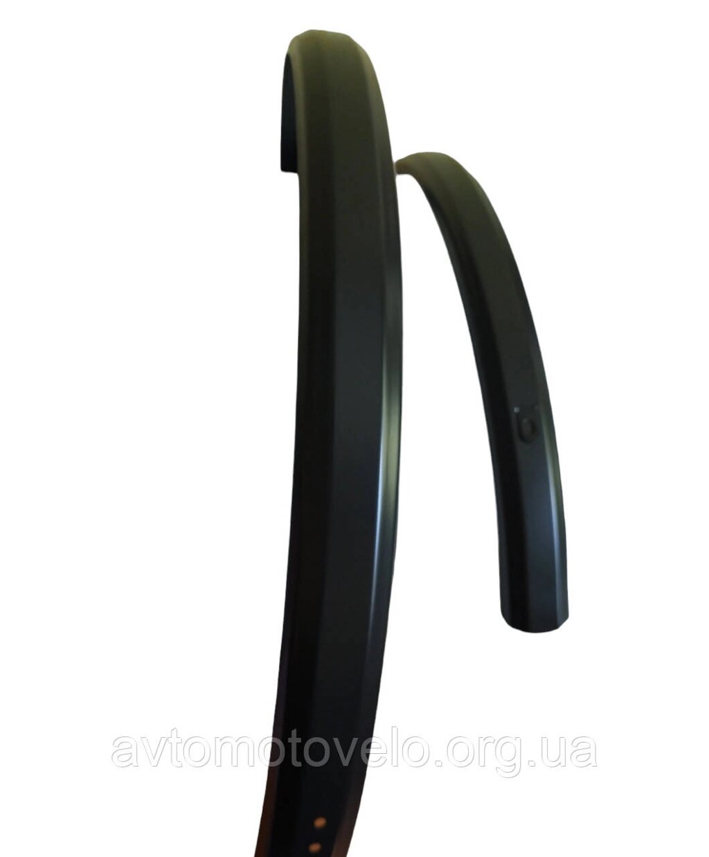 Крила для дорожнього велосипеда 28 чорного кольору. від компанії Автомотовело - фото 1