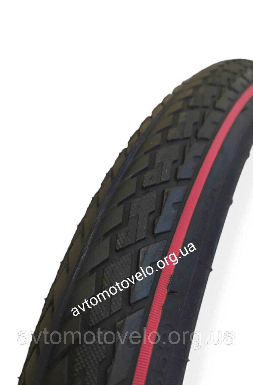 Покришка для велосипеда DELI TIRE 26х1,75 (47-559) гладка від компанії Автомотовело - фото 1