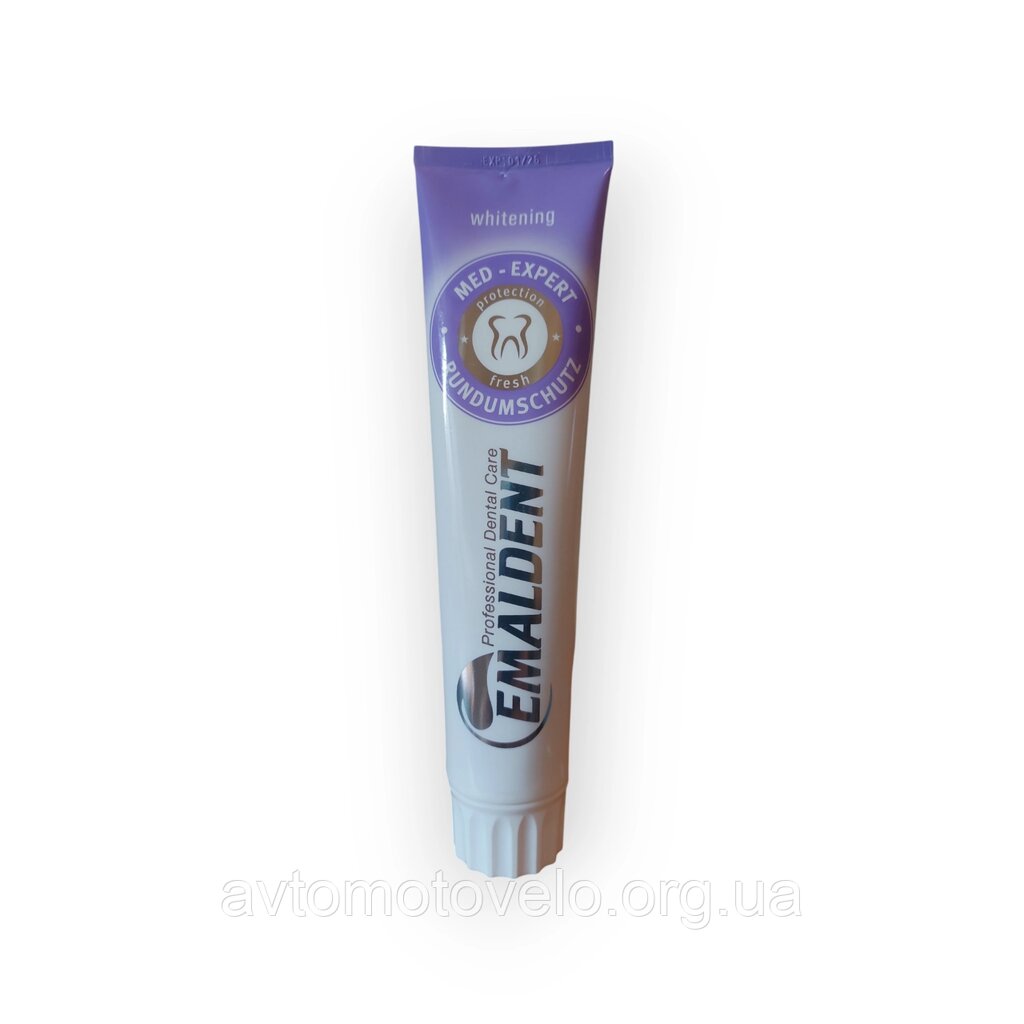 Зубна паста, що відбілює Emaldent “Whitening”, 125 мл від компанії Автомотовело - фото 1
