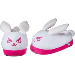 Домашні капці OVERWATCH D. Va White/Pink Bunny Slippers