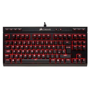 Ігрова клавіатура CONSAIR K63 Compact Mechanical Cherry MX Red USB (CH-9115020)